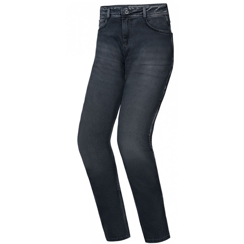 Blugi moto dama IXON Dany spalati negri
