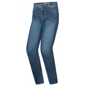 Blugi moto dama IXON Dany spalat albastru