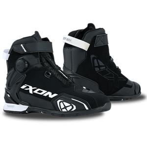 Ghete moto dama IXON Bull 2 WP negru-alb