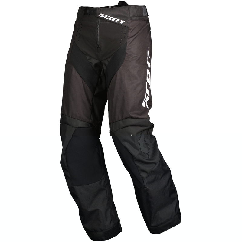 Pantaloni moto SCOTT X-PLORE SWAP OVERBOOT negru-alb