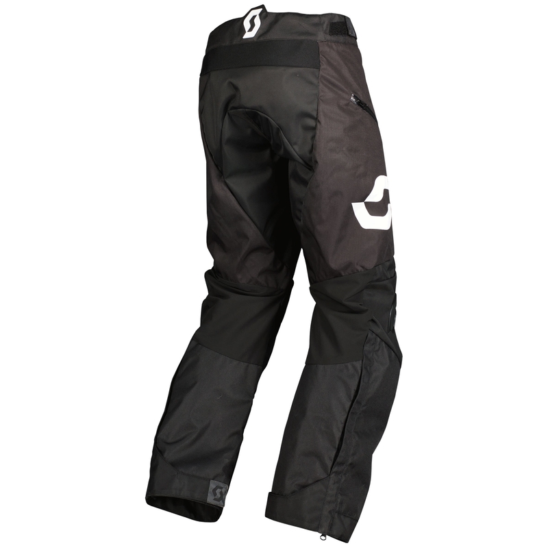 Pantaloni moto SCOTT X-PLORE SWAP OVERBOOT negru-alb