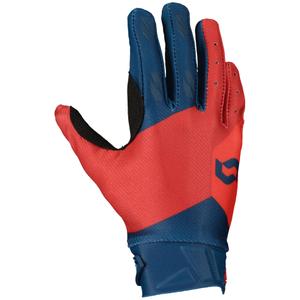 Manusi motocross copii SCOTT EVO TRACK albastru-rosu neon