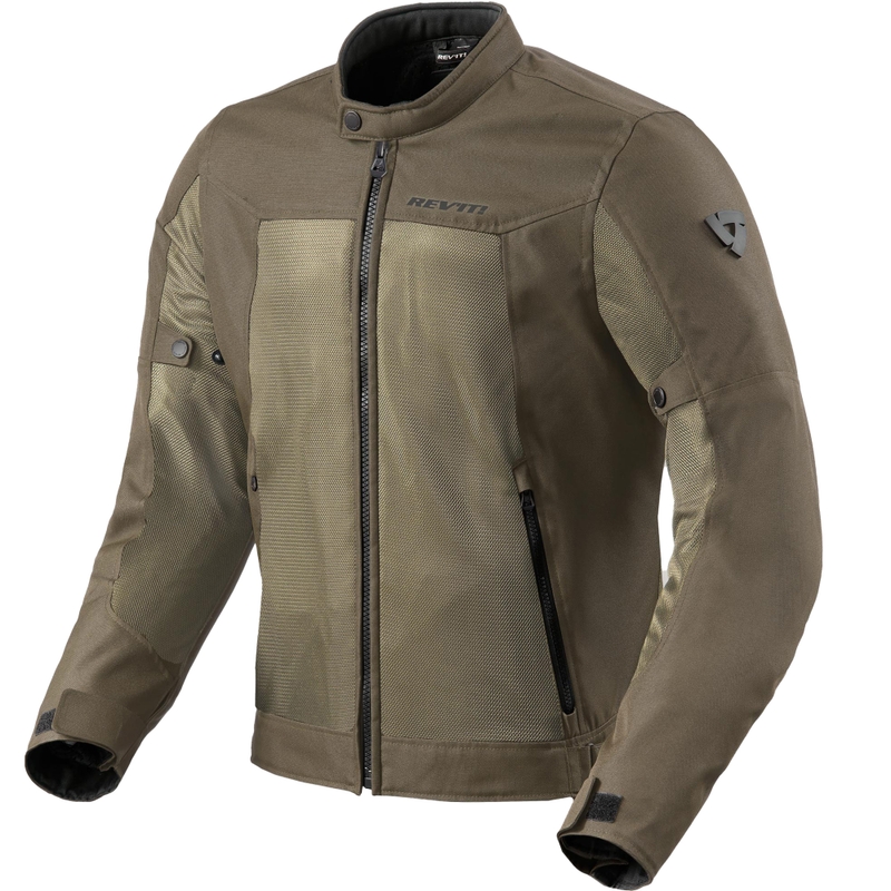 Jacheta moto Revit Eclipse 2 Tarmac verde