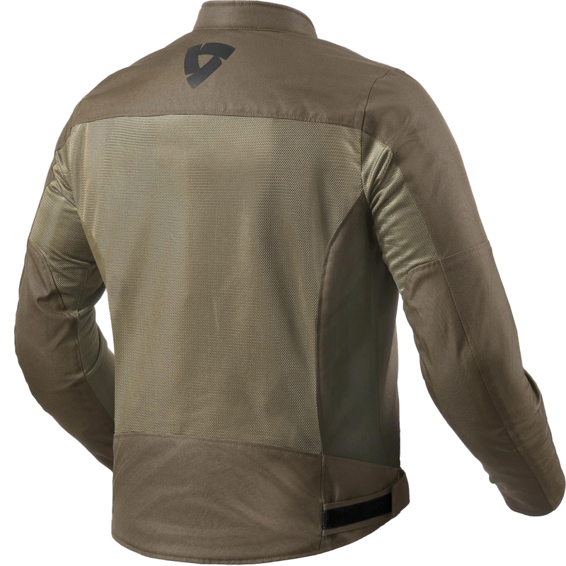 Jacheta moto Revit Eclipse 2 Tarmac verde