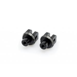 Footpeg adapters PUIG 6344N Negru