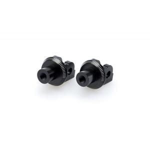 Footpeg adapters PUIG 6866N Negru