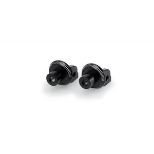 Footpeg adapters PUIG 6867N Negru