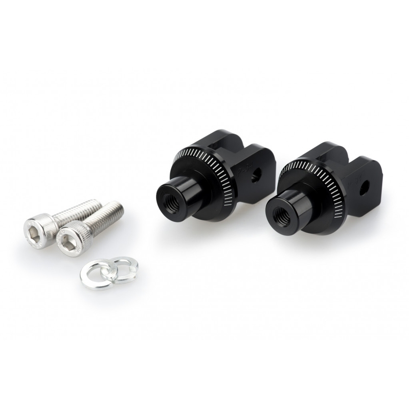 Footpeg adapters PUIG Negru