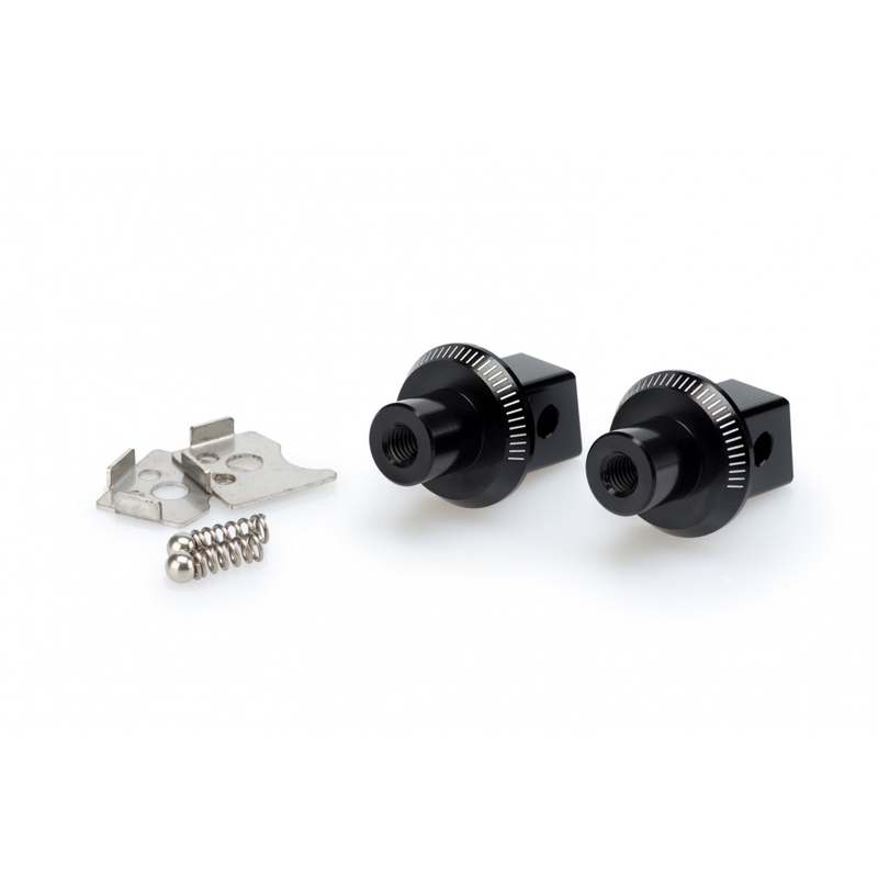 Footpeg adapters PUIG Negru