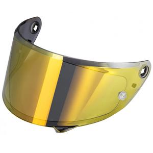 Plexiglass HJ-37 Pinlock pentru căștile HJC RPHA 91 oglindă aurie