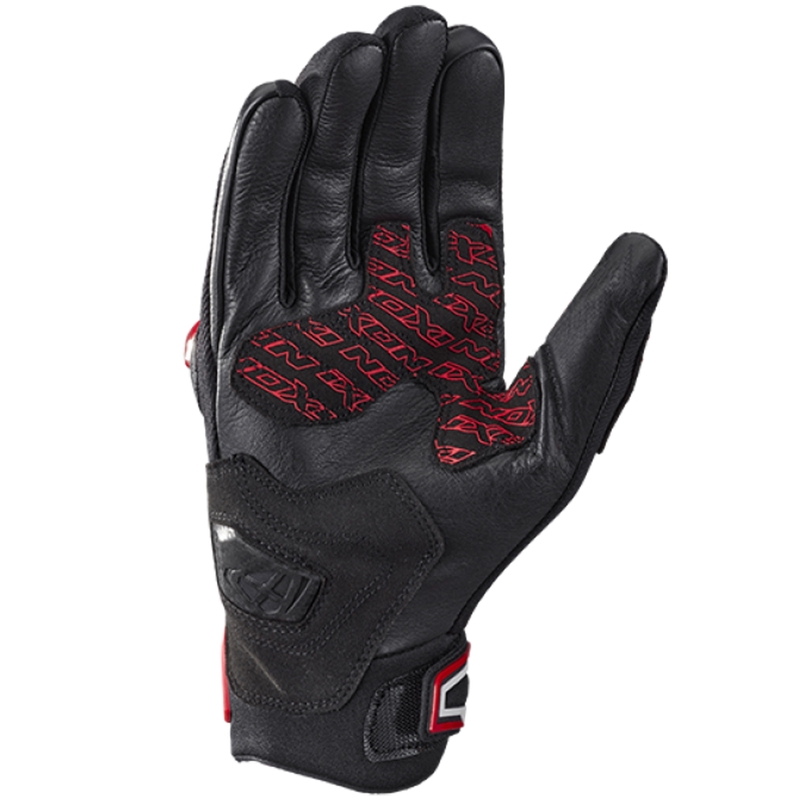 Mănuși moto IXON Mirage Air negru-alb-roșu