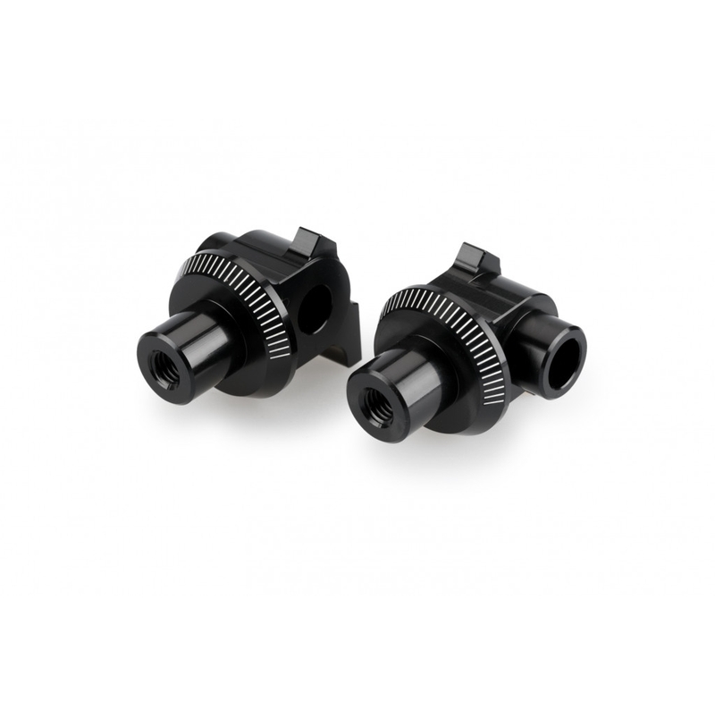 Footpeg adapters PUIG Negru pentru YAMAHA XTZ 700 Tenere 700 2019-2026
