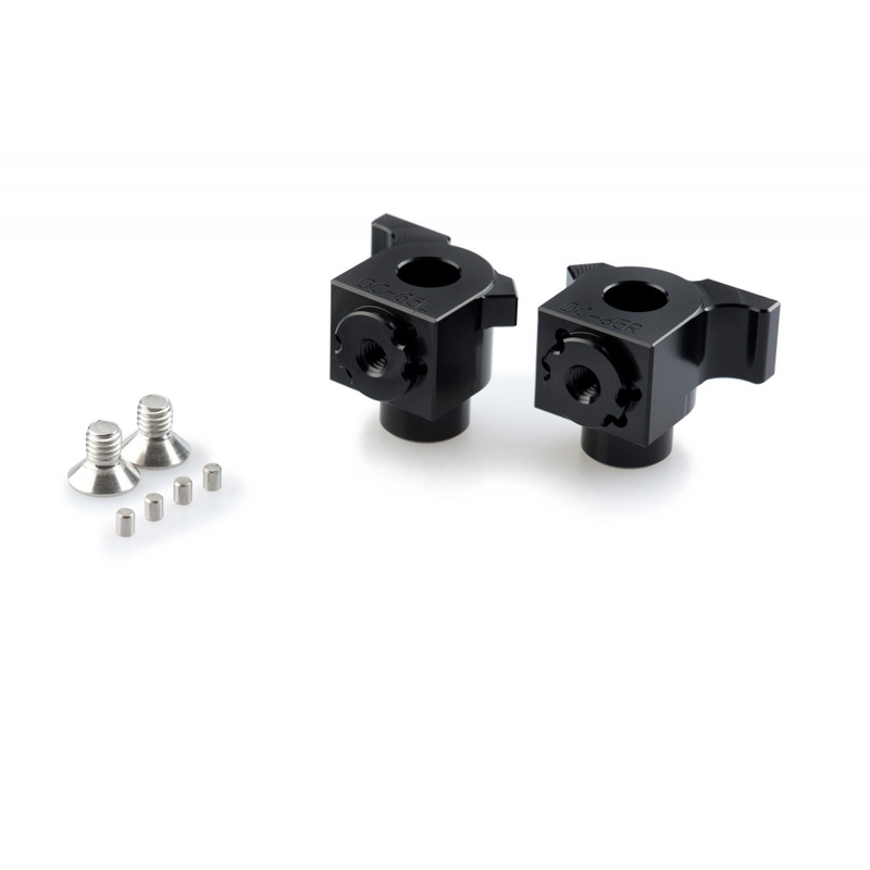 Footpeg adapters PUIG Negru pentru YAMAHA XTZ 700 Tenere 700 2019-2026