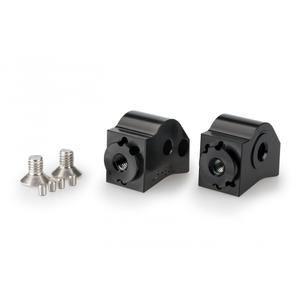 Footpeg adapters PUIG 21233N ajustabila Negru