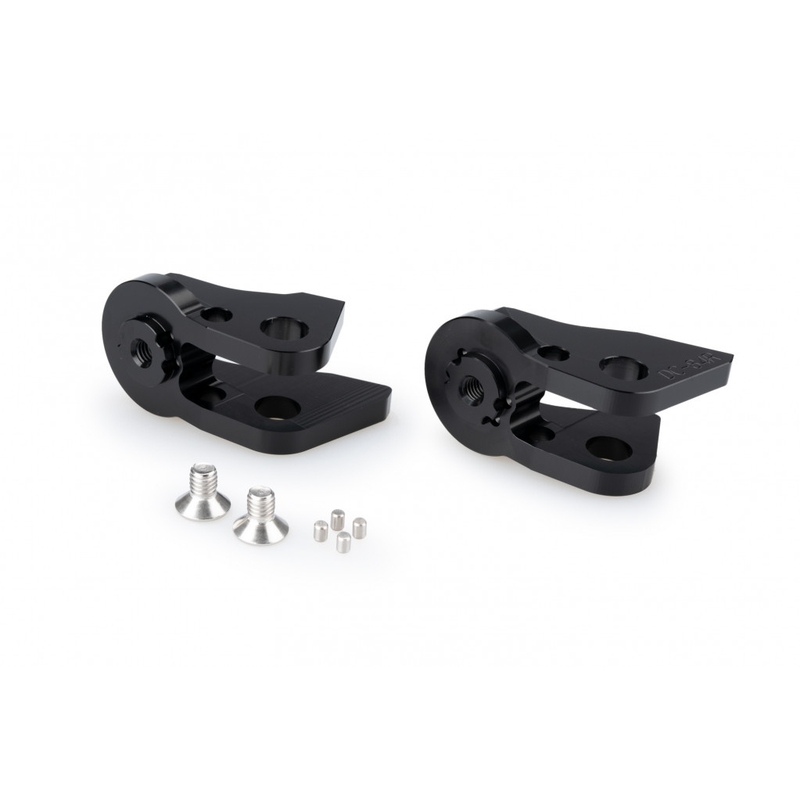 Footpeg adapters PUIG ajustabila Negru pentru HONDA NT 1100 2022-2024