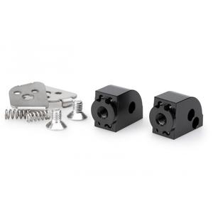 Footpeg adapters PUIG 20264N Negru
