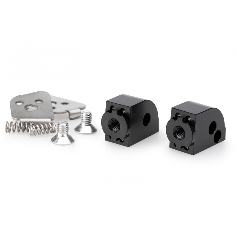 Footpeg adapters PUIG Negru