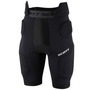 Pantaloni scurți de motocross SCOTT Softcon Air Short Protector negri