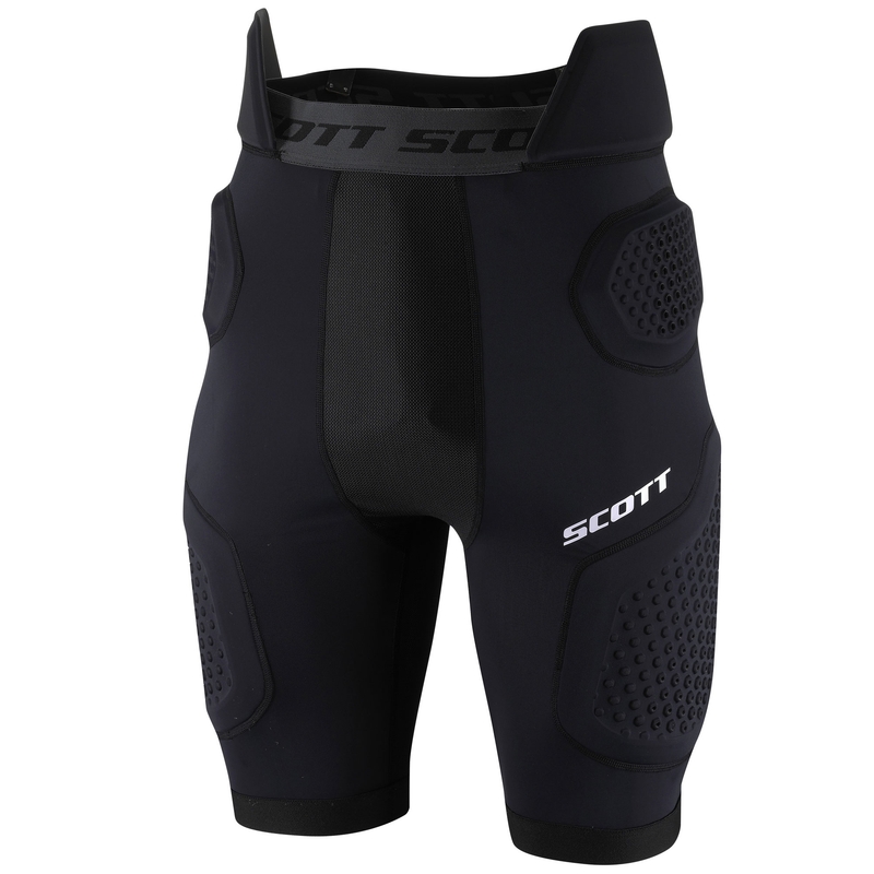 Pantaloni scurți de motocross SCOTT Softcon Air Short Protector negri
