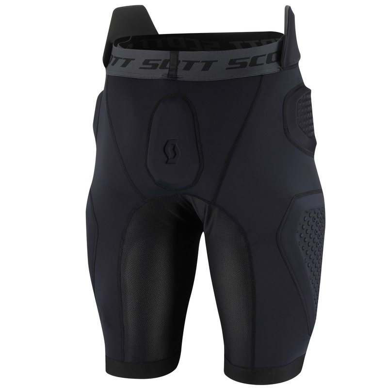 Pantaloni scurți de motocross SCOTT Softcon Air Short Protector negri