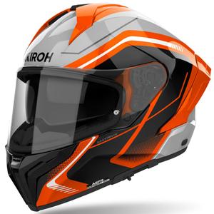 Cască de motocicletă integrală Airoh MATRYX Wide portocaliu lucios