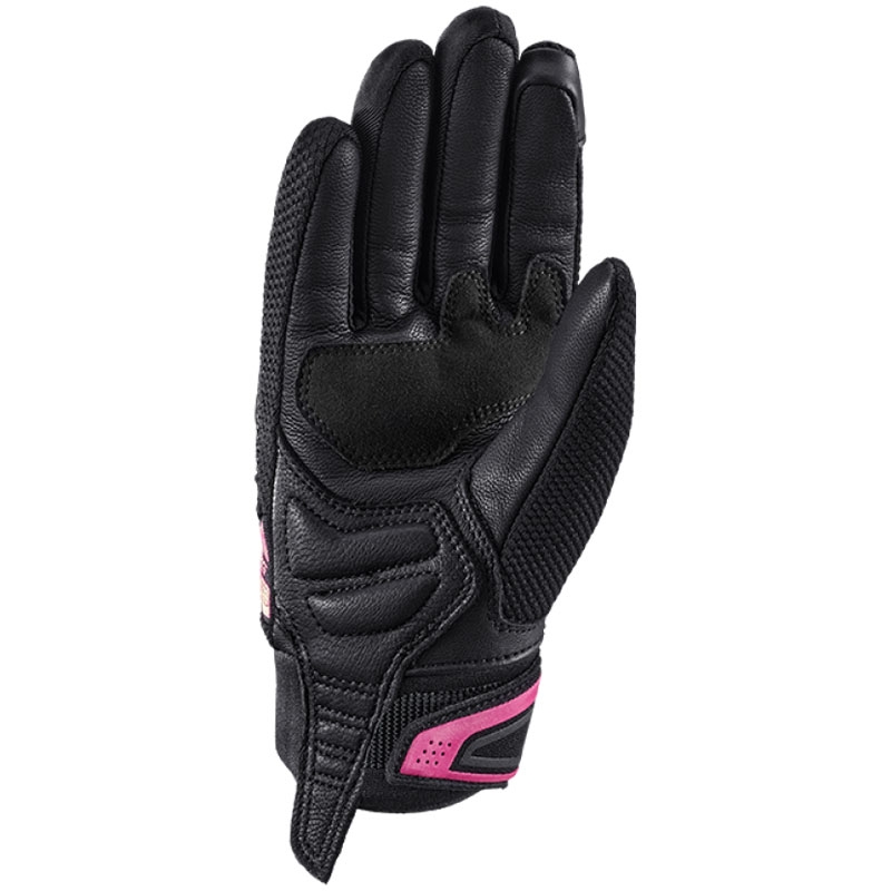 Manusi moto dama IXON Mig 2 Airflow negru-roz