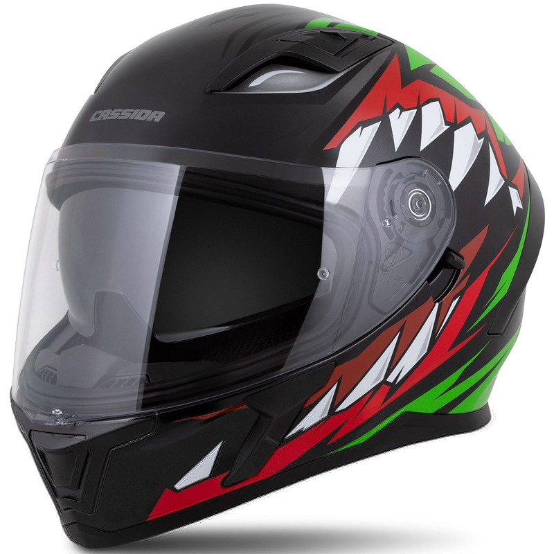 Cassida integrală Cassida Orbit Strix roșu-verde-gri-alb-negru