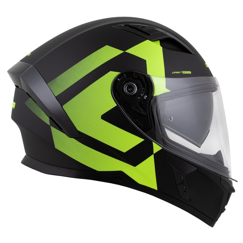 Cassida Cassida Orbit Grind integral negru mat-galben fluo