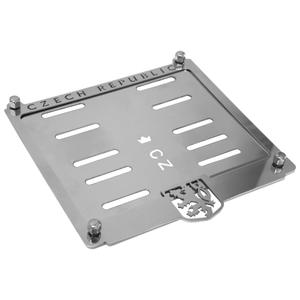 Saiba din otel inoxidabil pentru placa de inmatriculare CZ Lion