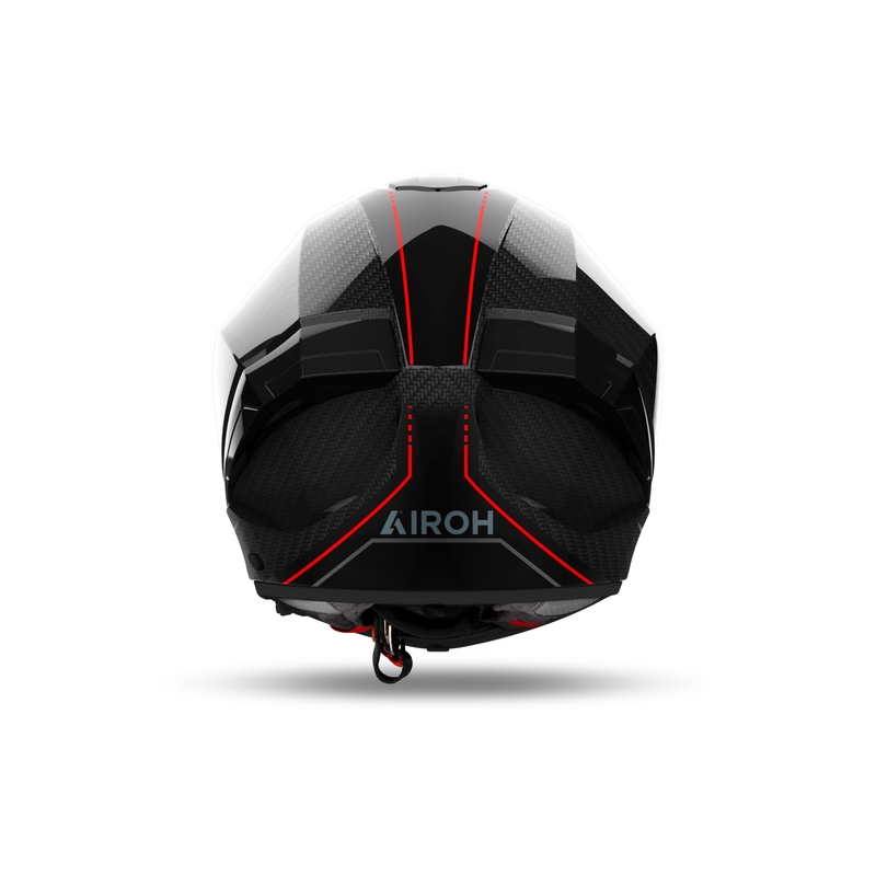 Casca integrala pentru motociclete Airoh MATRYX Carbon negru lucios