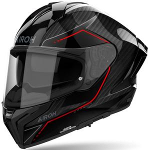 Casca integrala pentru motociclete Airoh MATRYX Carbon negru lucios