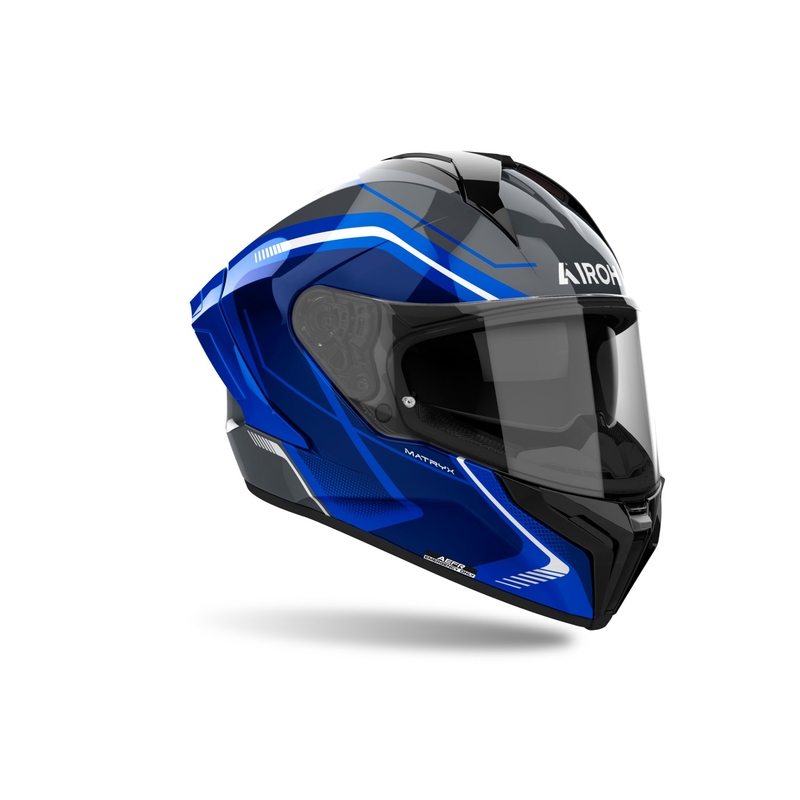 Casca integrala pentru motociclete Airoh MATRYX Wide albastra