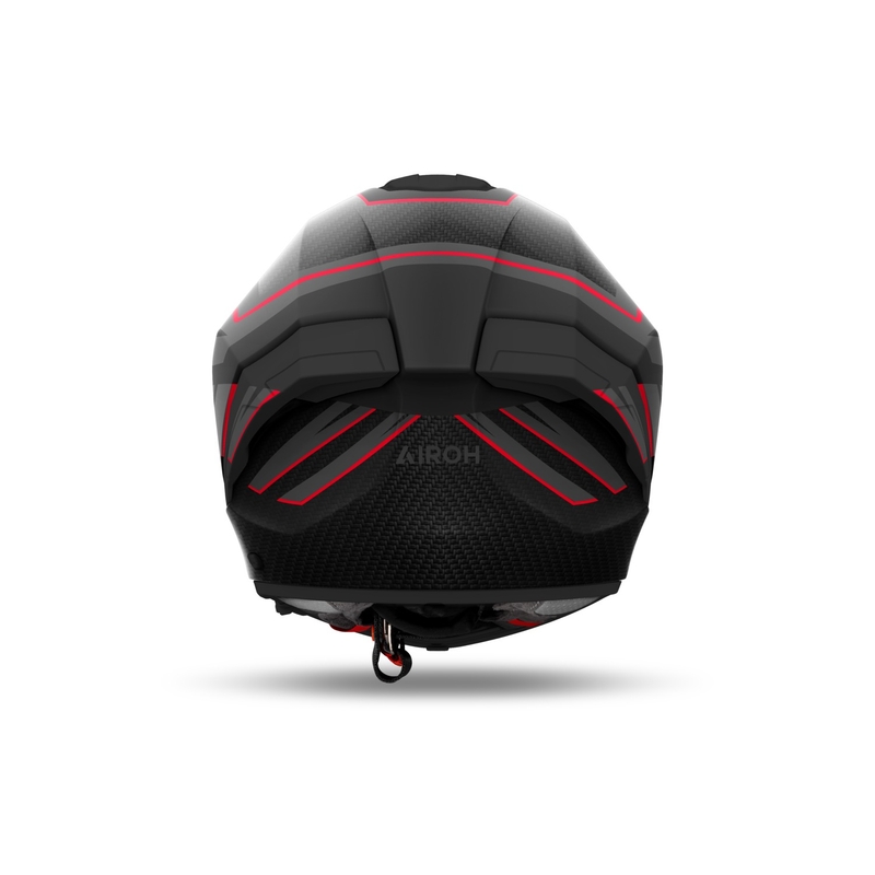 Casca integrală pentru motociclete Airoh MATRYX Sentinel roșu mat