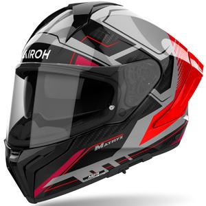 Casca integrală pentru motocicletă Airoh MATRYX Rocket roșu lucios