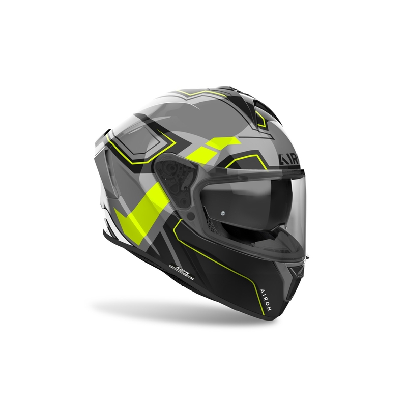 Casca integrala de motocicleta Airoh SPARK 2 Dart galben lucios