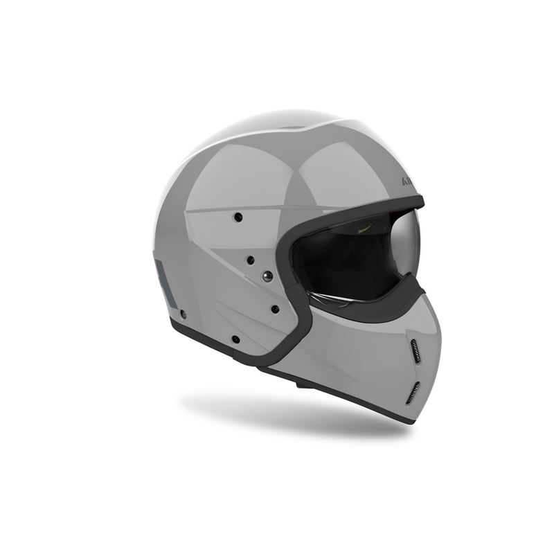 Casca moto modulara Airoh J110 Color gri ciment lucios