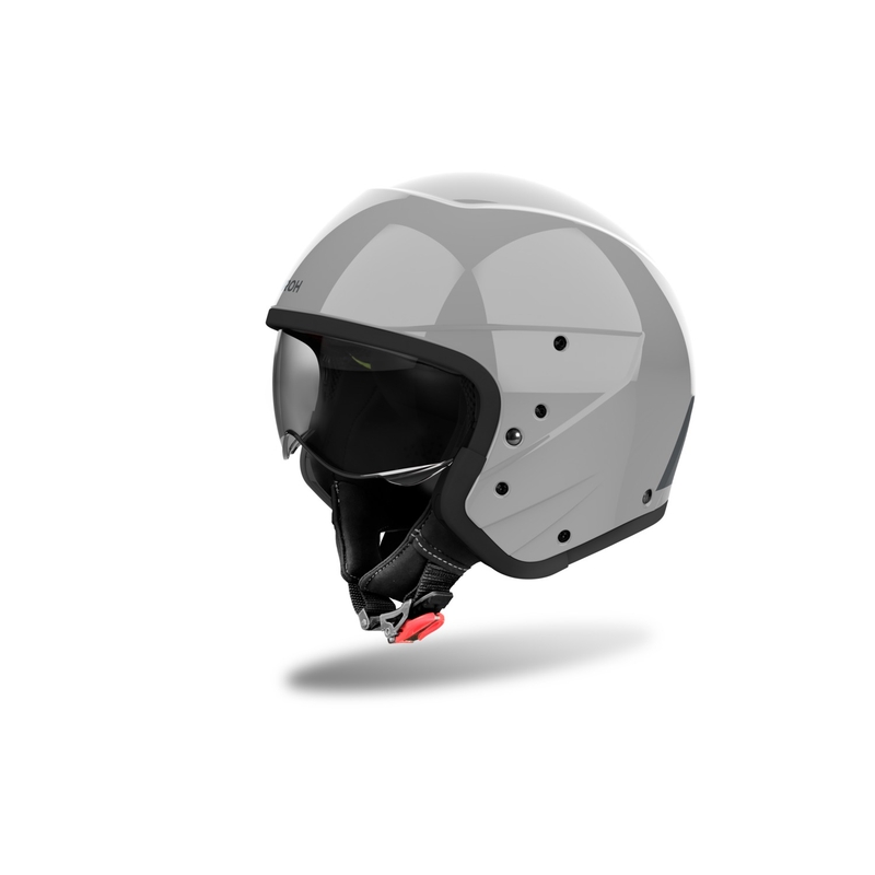 Casca moto modulara Airoh J110 Color gri ciment lucios
