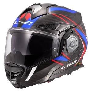 Casca moto LS2 FF901 Advant XC Future II alb-albastru