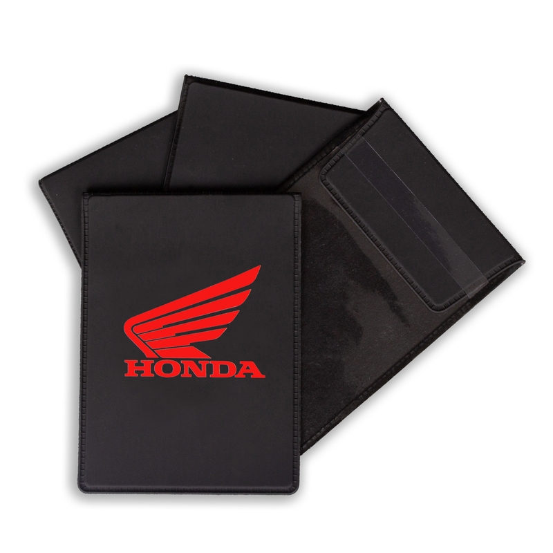 Capac roșu al plăcuței de înmatriculare Honda