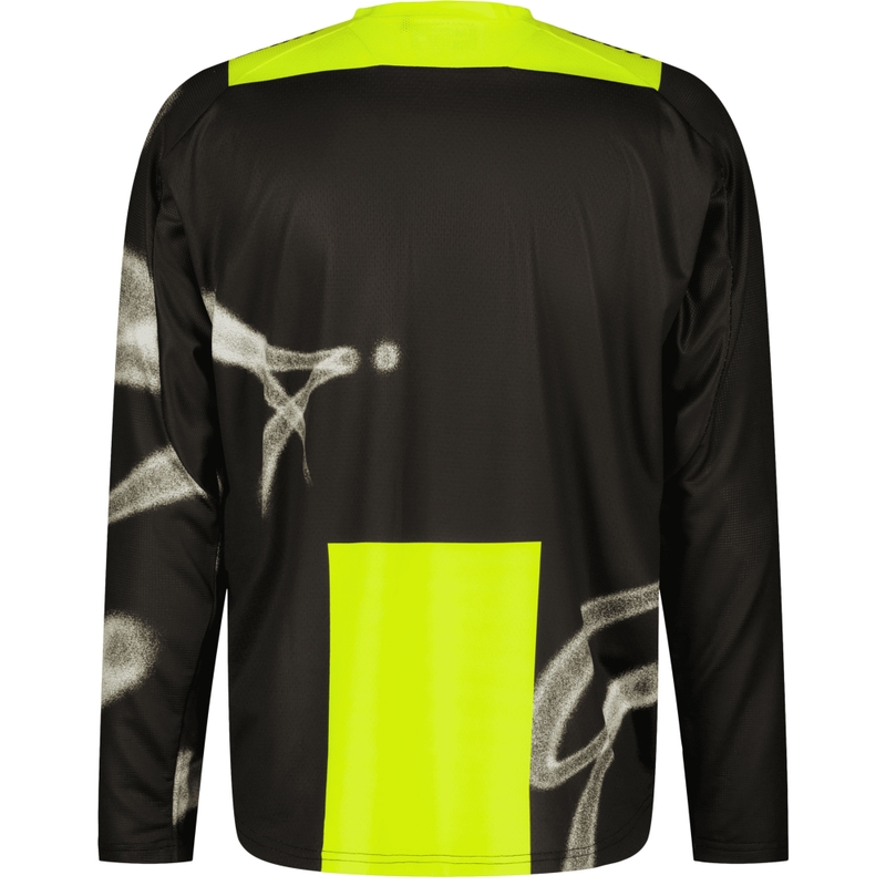Tricou motocross SCOTT EVO Dirt negru-galben fluo lichidare