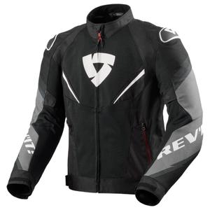 Geacă moto Revit Quantum 3 Air alb-negru