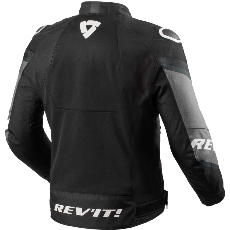 Geacă moto Revit Quantum 3 Air alb-negru