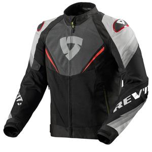 Geacă moto Revit Quantum 3 Air gri-roșu