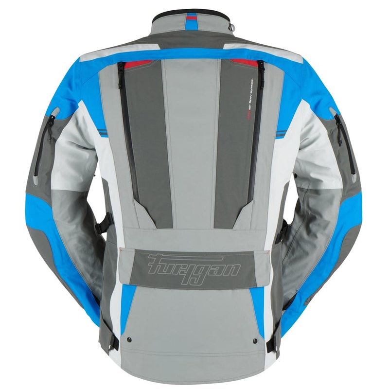 Jachetă de motocicletă Furygan Voyager albastru-gri-albastru-antracit lichidare