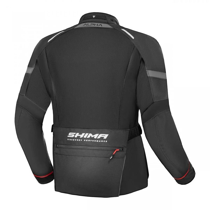 Jacheta moto Shima Alpha neagra