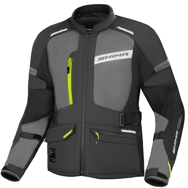 Jacheta moto Shima Alpha fluo