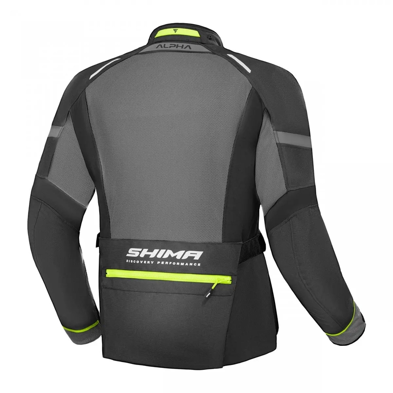 Jacheta moto Shima Alpha fluo