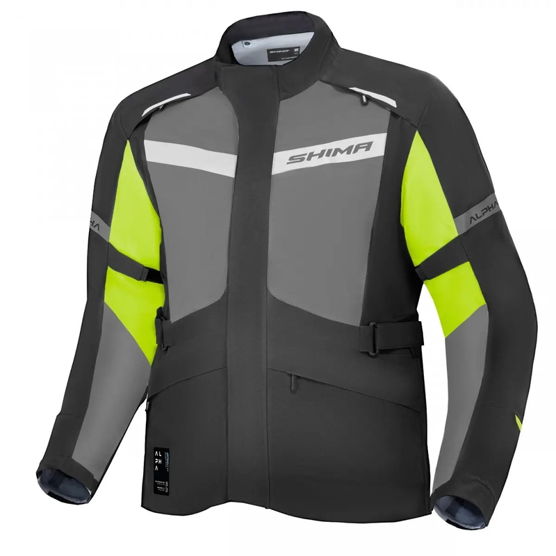 Jacheta moto Shima Alpha fluo