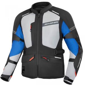 Jacheta moto Shima Alpha albastra