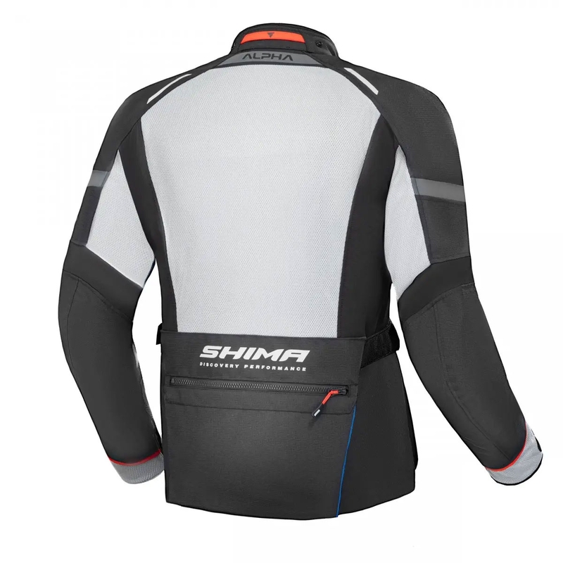 Jacheta moto Shima Alpha albastra